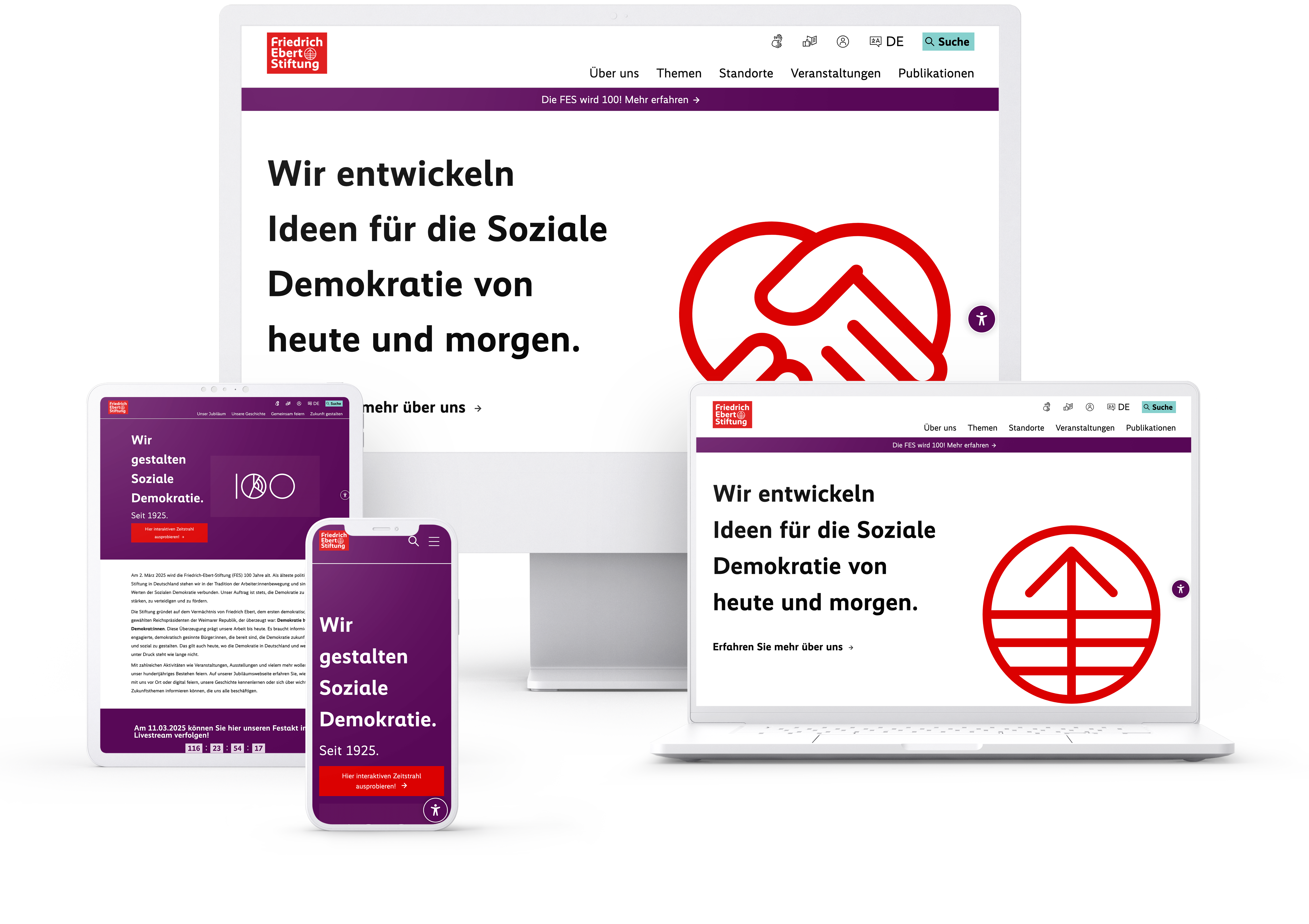 Friedrich Ebert Stiftung Website mit TYPO3 Friedrich Ebert Stiftung Website mit TYPO3