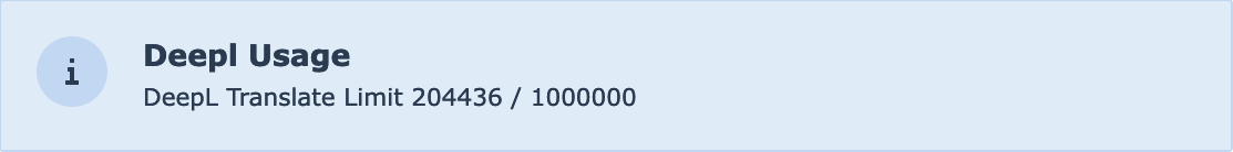 DeepL Translate Status Nachrichten DeepL Translate Status Nachrichten