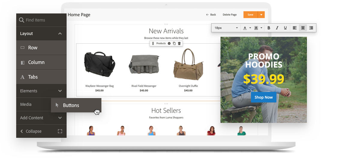 Magento Page Builder Magento Page Builder