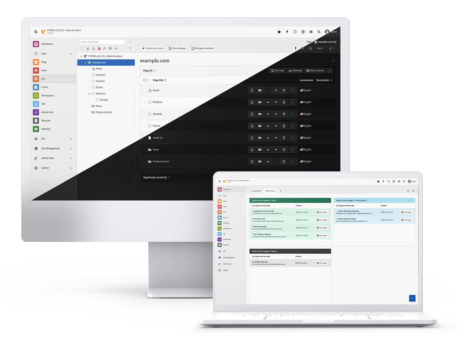 TYPO3 v13 LTS TYPO3 v13 LTS