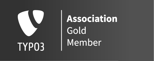 Hochwertige Umsetzung durch TYPO3 Association Gold Member. Hochwertige Umsetzung durch TYPO3 Association Gold Member.