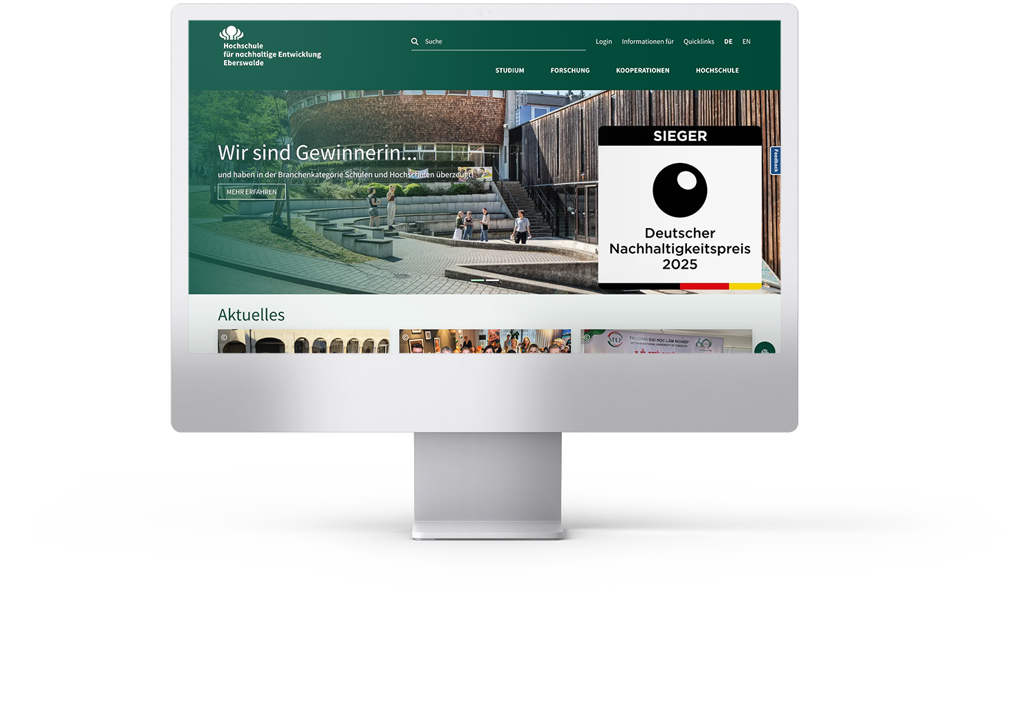 Hochschule für nachhaltige Entwicklung Eberswalde - Multi Device Hochschule für nachhaltige Entwicklung Eberswalde - Multi Device